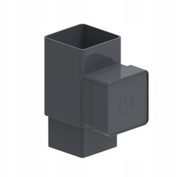 Krop Rewizja do rynny kwadratowej Srk 80x80 mm