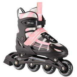 ŁYŻWOROLKI NILS EXTREME NH18366A 2w1 RÓŻOWO-BIAŁE