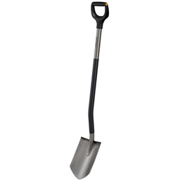 Fiskars 1067511 Ergonomic szary Szpadel ostry