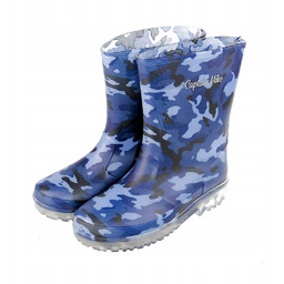 Kalosze dziecięce dla chłopca Captain Mike  niebieskie