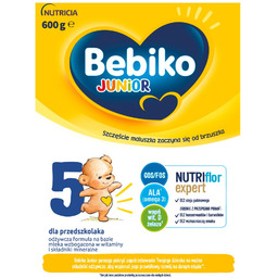 Bebiko Junior 5 NUTRIflor Expert Formuła na bazie