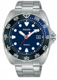 Zegarek Męski Pulsar Ps9673X1 100M Datownik Pulsar