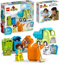 Lego Duplo 10987 Ciężarówka recyklingowa