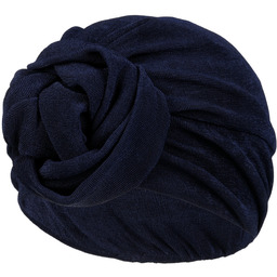 Turban Midnight Blue by Christine Headwear, ciemnoniebieski, One