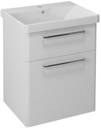 Sapho THEIA szafka umywalkowa 564x70x442cm 2 szuflady biała