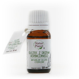 NaturPlanet, eteryczny olejek z drzewa herbacianego 100%, 10ml