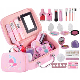 ZESTAW DO malowania MAKIJAŻU PAZNOKCI MAKEUP MANICURE KOSMETYKI