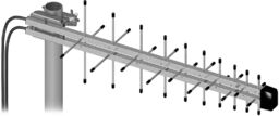 Antena ATK-LOG LTE MIMO 800-2170MHz, 10m przewodu SMA/m