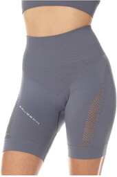 Legginsy krótkie damskie Brubeck Gym LB10440 szary