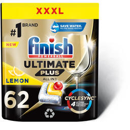 Finish Ultimate Plus Kapsułki do Zmywarki 62 Lemon