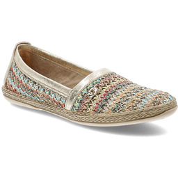 Armodo Kolorowe Espadryle Eleganckie Wsuwane Obuwie Damskie