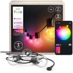PHILIPS HUE Girlanda ogrodowa Festavia 7 m +