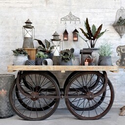 Stół Na Kołach Chic Antique