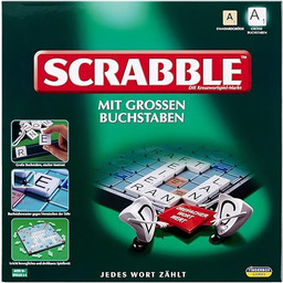 Scrabble mit großen Buchstaben