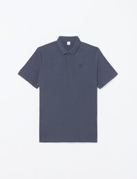 Mammut Logo Polo Męskie morskie S