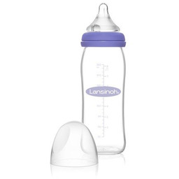 Lansinoh 3117 BUTELKA FB SZKLANA 240ML + SM.NW
