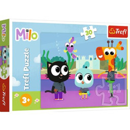 TREFL Puzzle Kotek Milo 18310 (30 elementów)