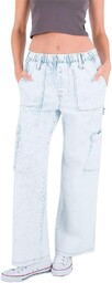 Hurley Spodnie damskie - Railraod Stripe Cargo Blue