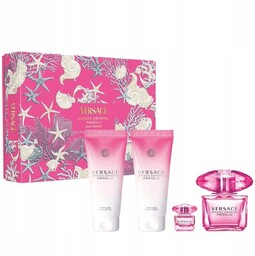 Versace Bright Crystal Absolu, Zestaw kosmetyków, 4 szt.