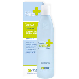 CeCe Med, szampon do włosów suchych z jedwabiem,
