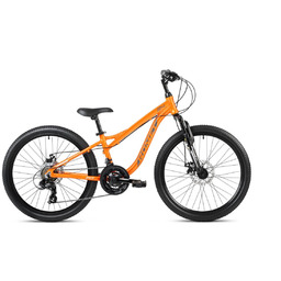 Rower górski ROMET RAMBLER FIT 24 2024 pomarańczowo-srebrno,