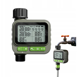 Elektroniczny Sterownik Nawadniania Timer Programator do Wody 4