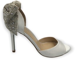 Buty damskie sandały satynowe ślubne Betsey Johnson rozmiar