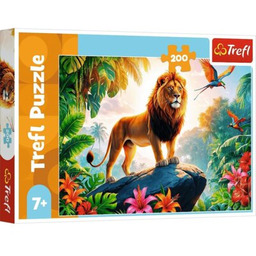 TREFL Puzzle Król dżungli 13329 (200 elementów)