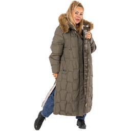 Długa kurtka pikowany płaszcz zimowy URBAN LONG PUFF