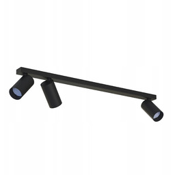 Nowodvorski Lampa sufitowa reflektor Mono III Black 3xGU10