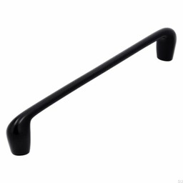Uchwyt meblowy podłużny 2474 160 Metalowy Czarny Mat