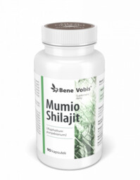 Mumio Shilajit 40% kwasów fulwowych - 90 kapsułek