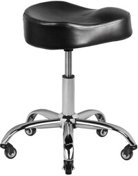 Gabbiano taboret fryzjerski A450 czarny