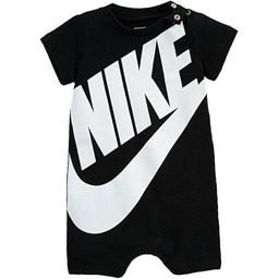 Nike Baby Boy szorty niemowlęce, 0-6 miesięcy, czarne