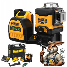 DeWALT Zestaw Laser Zielolny 12/18V Xr 3x360 1aku2Ah