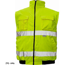 W1 - ocieplana kurtka pilot ostrzegawcza Hi-Vis