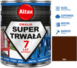 Altax Super Trwała Emalia 750ml Brąz
