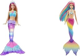 Barbie Dreamtopia Syrenka Migoczące światełka Malibu Lalka (30