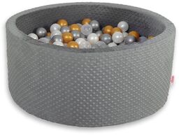 Suchy basen minky H-40 cm z piłkami 200szt.-