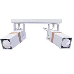 Milagro Lampa sufitowa VIDAR WHITE 2xGU10