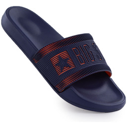 Klapki męskie plażowe basenowe granatowe Big Star RR174A052