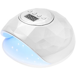 Lampa UV LED Shiny 86W biała/srebrna perła