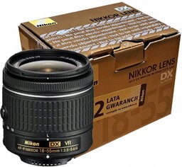 Obiektyw Nikon Nikkor Af-p 18-55mm Vr DX Stabilizacja