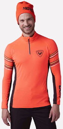 Bluza Rossignol Hero Classique 1/2 Zip Pomarańczowa -