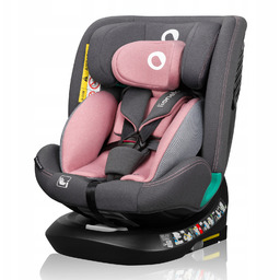 Fotelik samochodowy obrotowy Lionelo Bastiaan One i-Size pink