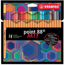 Cienkopis 0,4 mm STABILO 8824 komplet ARTY 24
