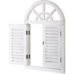 Lustro okiennica w ozdobnej ramie okiennica 60x40 86848