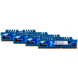 Zestaw pamięci G.skill RipjawsX DDR3 DIMM; 4 x