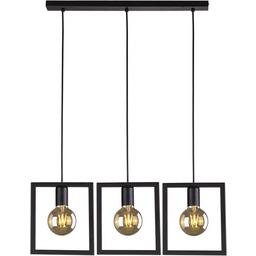 Lumes Potrójna loftowa lampa wisząca nad stół -