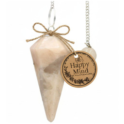 Wahadełko Kamień Księżycowy NATURALNY Wróżenie Radiestezja Medytacja Intuicja